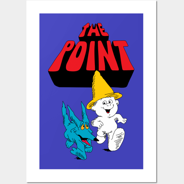 The Point! 1971 Animated Film Wall Art by GoneawayGames